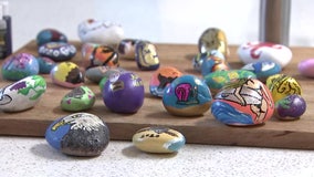 Clearwater woman connects with community by leaving inspirational rocks throughout the city