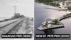From the Railroad Era to the inverted pyramid, St. Pete's piers took on many forms since the 1800s