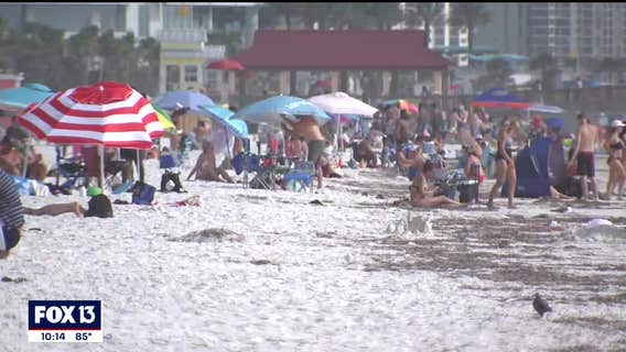 Beaches are open for the Fourth of July weekend in Tampa Bay