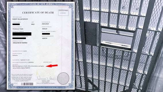 Prosecutors: Man faked his own death, forged death certificate to avoid jail -- but typo gave him away