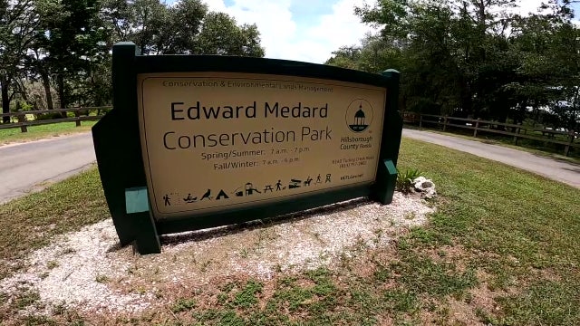 Reclaimed phosphate mine turned park offers hiking, fishing in Plant City