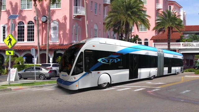$22 million SunRunner bus system approved to connect St. Petersburg with beaches