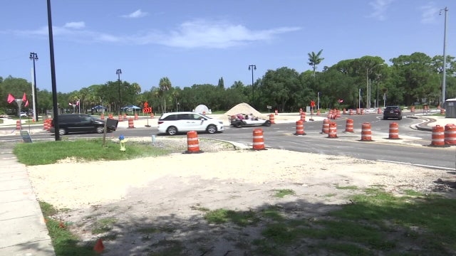 Sarasota leaders encourage caution, common sense when using new roundabouts