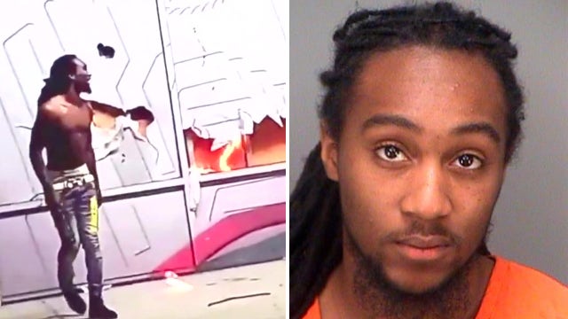 High school athletic jersey helped investigators identify Champs Sports arson suspect