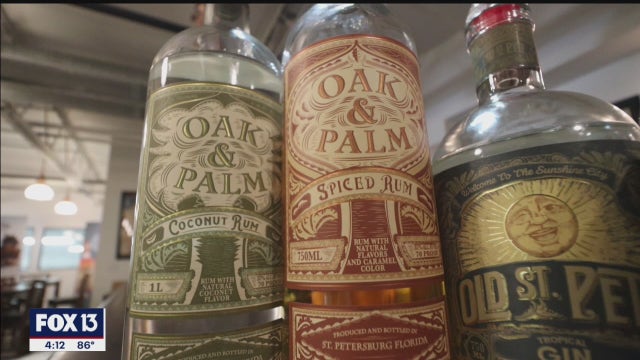 St. Petersburg Distillery keeps spirits high using Florida sugar, citrus