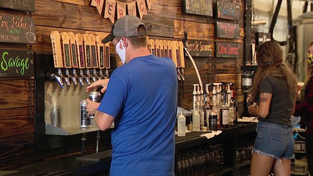 COVID numbers have to 'flatten' before drinks can flow