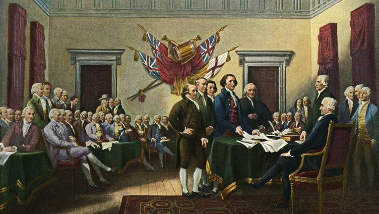 rough draft of declaration of independence