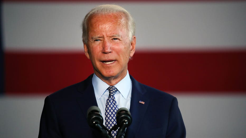 Presidential Candidate Joe Biden Delivers Remarks In Pennsylvania