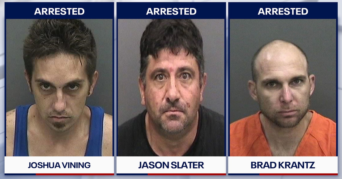 Three men arrested in Hillsborough County burglary spree | FOX 13 Tampa Bay