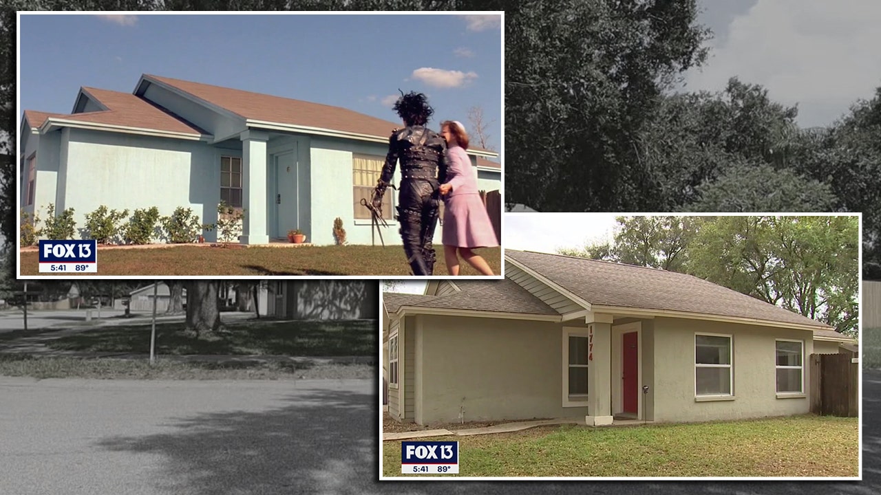 Edward Scissorhands Home In Lutz Goes Up For Sale