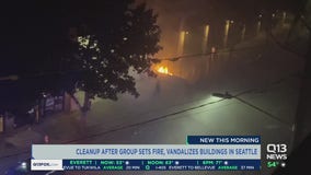 Demonstration turns destructive in Seattle's Capitol Hill neighborhood