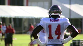 Buccaneer Chris Godwin, no longer Number 12, is a giving receiver