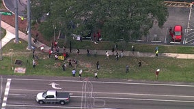 Police reform protest held in Tampa as thousands march on Washington