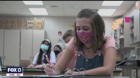 Pencils, notepads, masks, hand sanitizer fill backpacks in Manatee County on first day of school