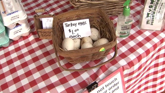 Down at The Dancing Goat, they sell their own farm products