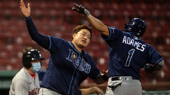 Rays hold on for 9-5 win against Red Sox
