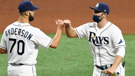 Meadows hits 2 in return from virus, Rays top Red Sox 5-1