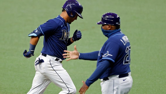 AL East-leading Rays beat Orioles 4-3 with Perez homer in 8th