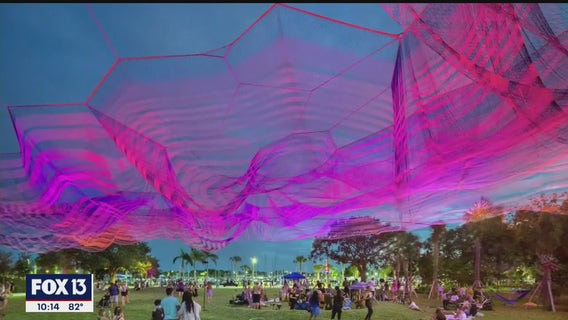 Artist behind St. Pete pier's 'Bending Arc' invites you to 'lie down in the grass and look up'