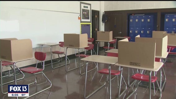 Six COVID-19 cases reported at Pinellas County schools on first day back