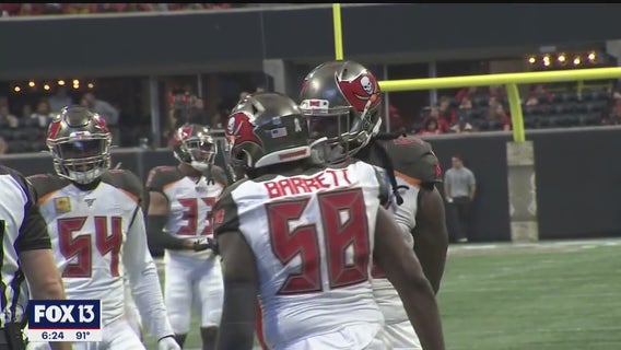 Bucs' Shaq Barrett feels different atmosphere at training camp