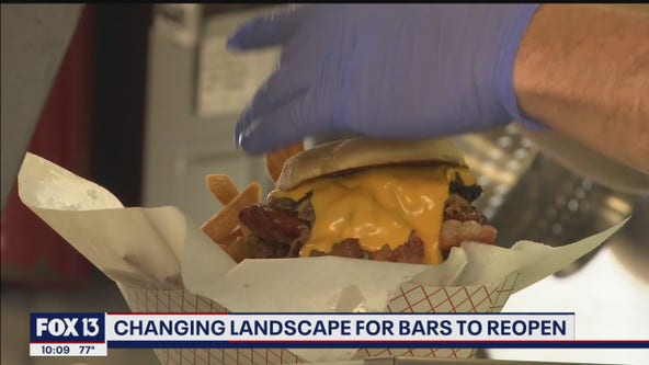 Restaurant license required for bars to reopen