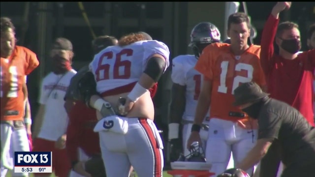 Center-QB relationship marked by quirks, powdered backsides