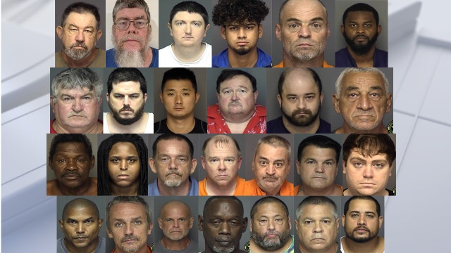 More than two dozen registered sex offenders arrested for improper online activity in Highlands County