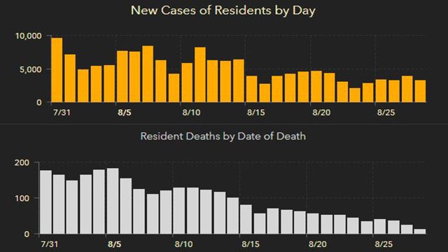 Florida's coronavirus cases top 620,000 Sunday; 14 additional deaths