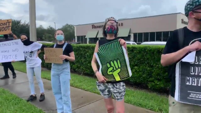 USF students, community protest Jacob Blake shooting