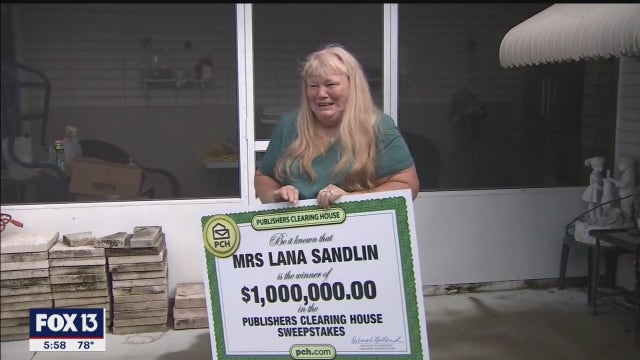 Largo woman wins million-dollar Publishers Clearing House prize