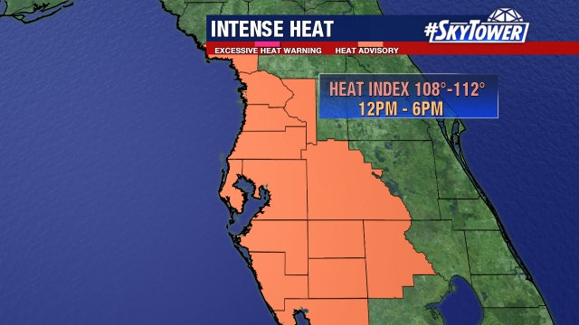 It's a hot one: Heat advisory issued for all of Tampa Bay