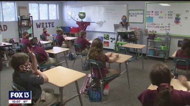 Some Bay Area students back to classroom, others wait for plan