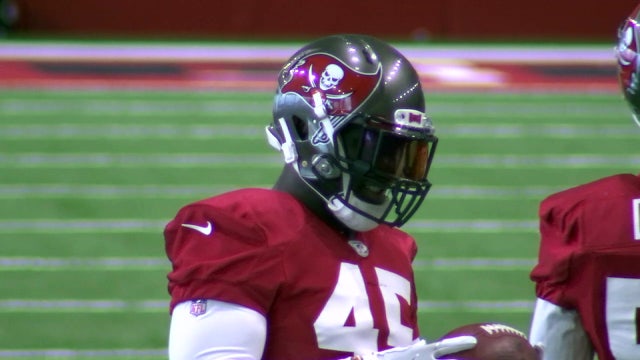 Bucs' Devin White talks goals, not trash