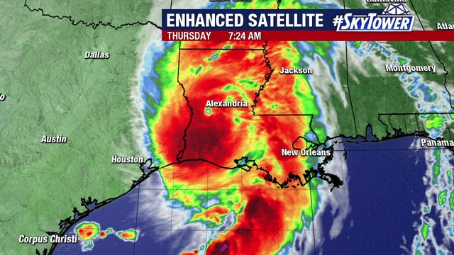 Hurricane Laura slams Louisiana coast with fierce wind, surging sea