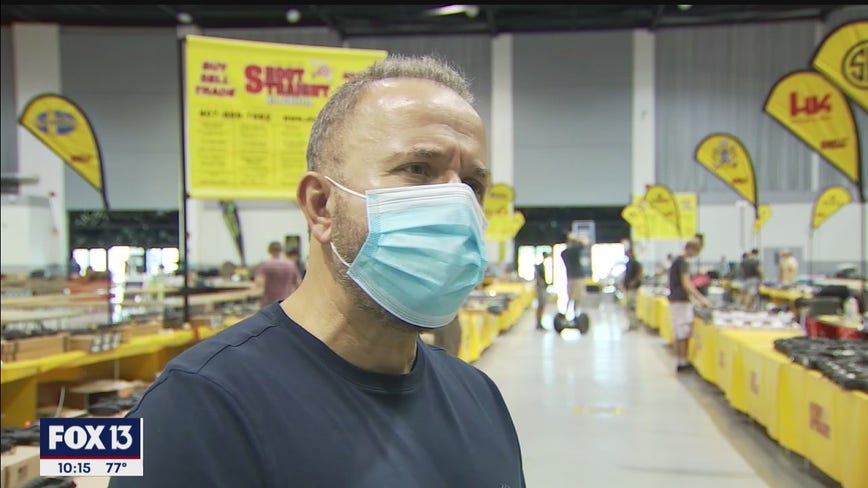 Many first-time gun owners buy at gun shows