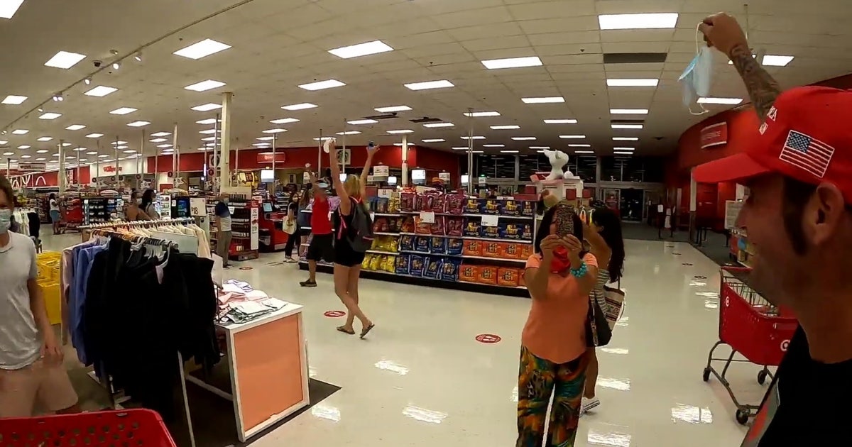 Protesters fined for anti-mask protest in South Florida Target store ...
