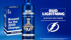 Bud Light offering Lightning-inspired bottle, free beer deal following Bolts' win
