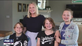 Family of Lightning coach Jon Cooper cheer on dad's team nearly 3,000 miles away