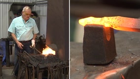 From horseshoeing to molding metal art, a Lakeland blacksmith has led an interesting career