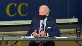 Biden meets with veterans for roundtable discussion at Hillsborough Community College