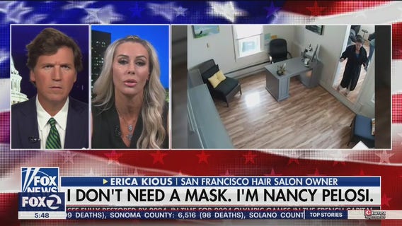 'I am actually done in San Francisco:' Hair salon visited by Nancy Pelosi shuts down