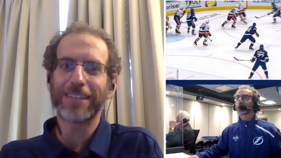 'I've been lucky': Animated announcer has been giving the Lightning's play-by-play for nearly two decades