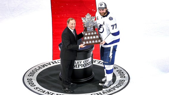 Playoff MVP Victor Hedman awarded Conn Smythe Trophy