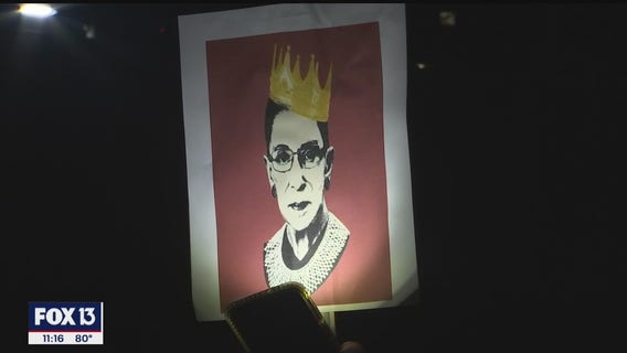 'We're in collective mourning over the loss of a hero': Bay Area remembers Ruth Bader Ginsburg