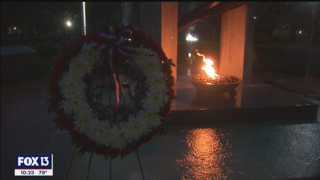 In Palm Harbor, Sept. 11th survivor calls for unity, giving