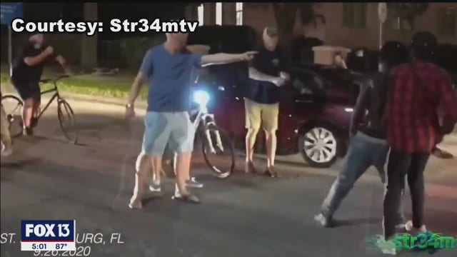 Weapons come out as protesters clash in downtown St. Pete