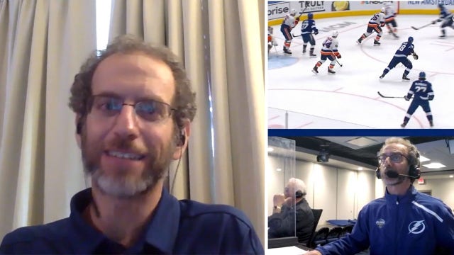 'I've been lucky': Animated announcer has been giving the Lightning's play-by-play for nearly two decades