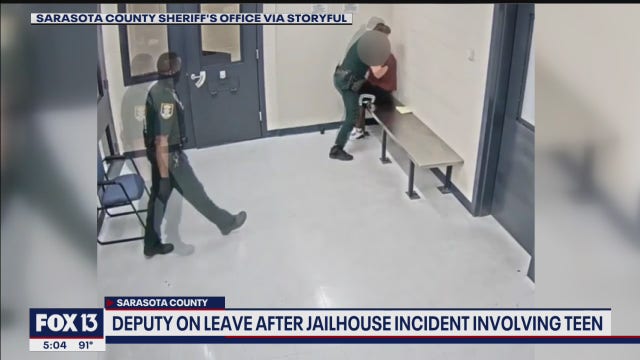 Sarasota deputy on leave after video shows altercation with teen suspect