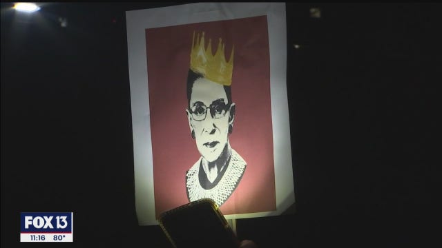 'We're in collective mourning over the loss of a hero': Bay Area remembers Ruth Bader Ginsburg